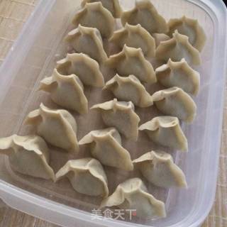 Lamb Dumplings with Green Onion recipe