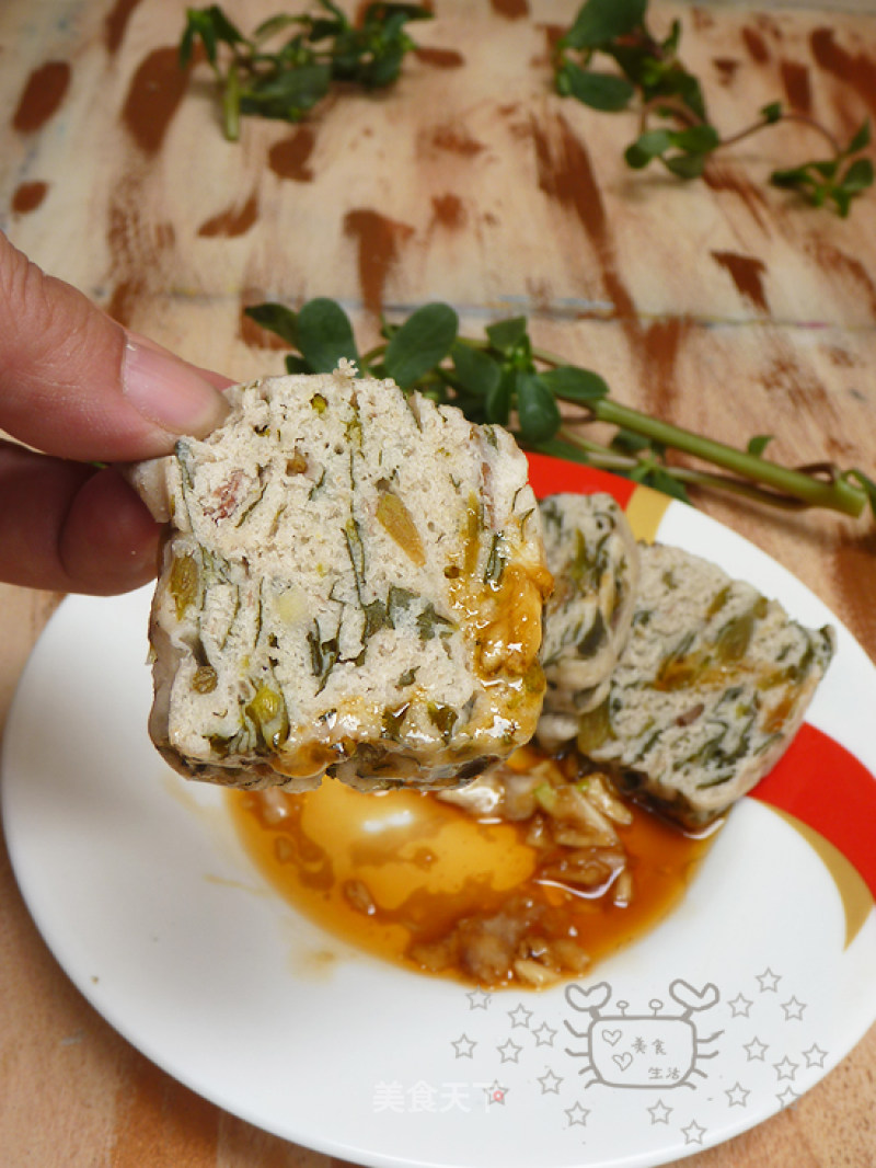 Portulaca Dumpling (bun) recipe