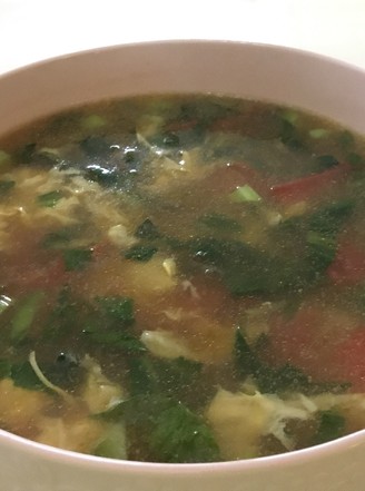 Tomato and Egg Soup recipe