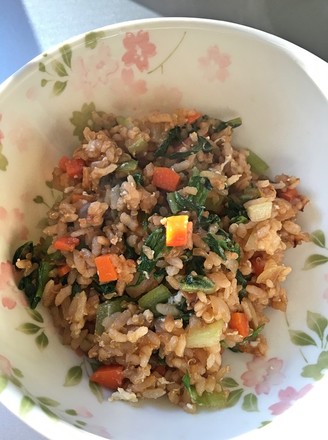 Weird Fried Rice (salty and Sweet) recipe