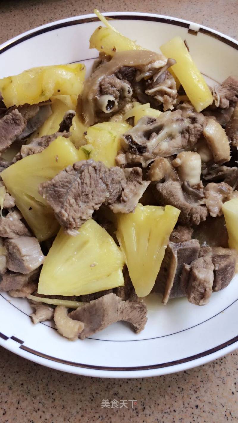 Sweet and Sour Pineapple Duck recipe