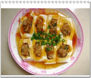 Dongjiang Stuffed Tofu recipe