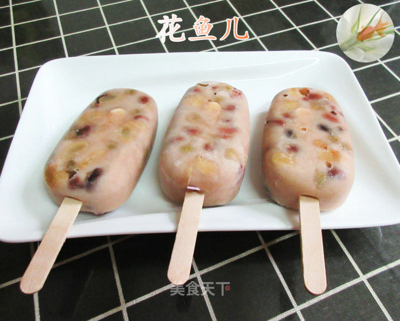 Honey Soy Milk Tea Popsicles recipe