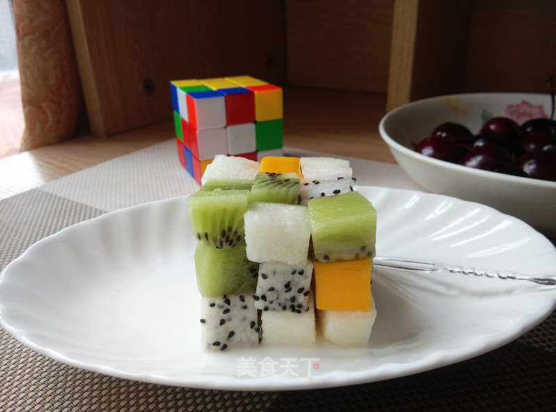 Fruit Rubik's Cube recipe