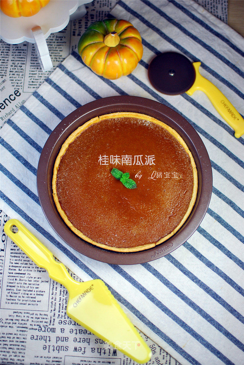 Cinnamon Pumpkin Pie recipe
