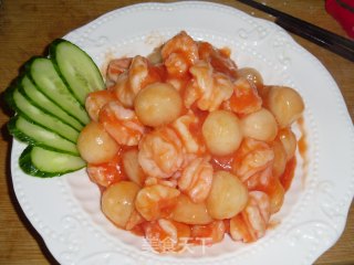 It's Time to Eat Pears——pear Flavor Shrimp Balls recipe