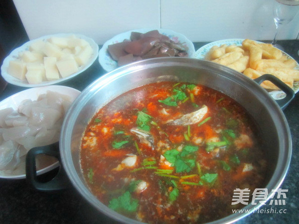 Fish Head Hot Pot recipe