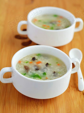 Sea Cucumber and Vegetable Congee