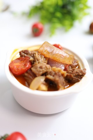 Stewed Beef Brisket with Cherry Tomatoes recipe