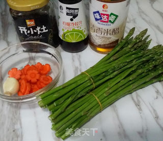 Asparagus with Spicy Garlic recipe