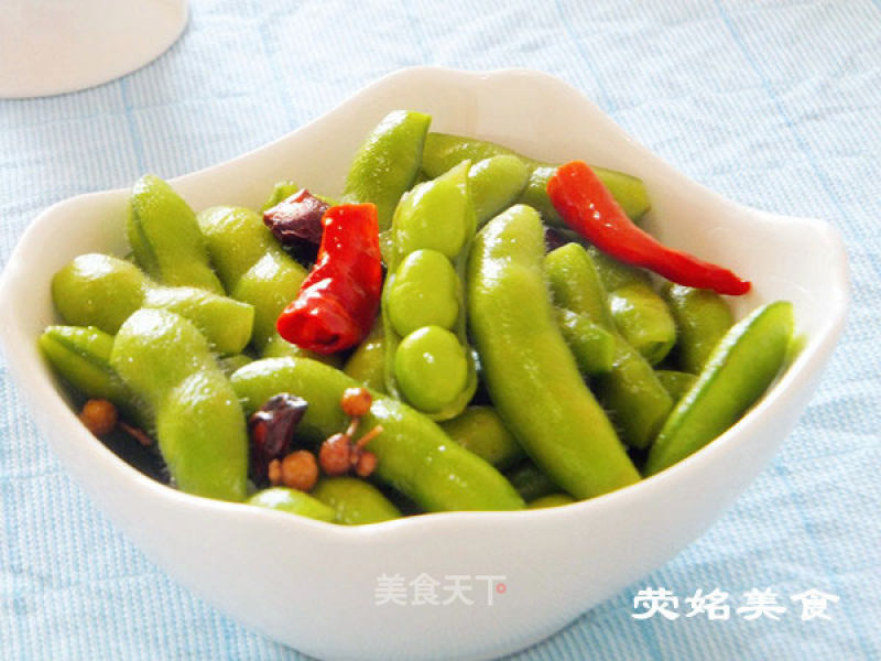 Spiced Salted Edamame recipe