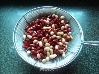 【red Bean and Peanut Milk】 recipe