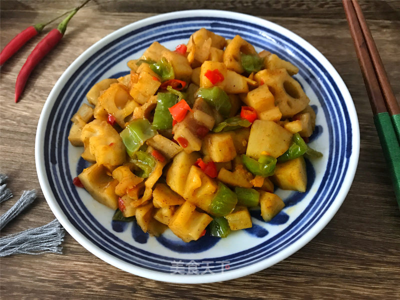 Hot and Sour Lotus Root recipe