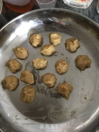 Mung Bean and Chestnut Crisp recipe