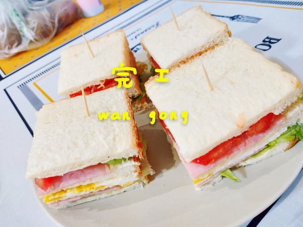 Spring Outing Snacks-sandwich recipe