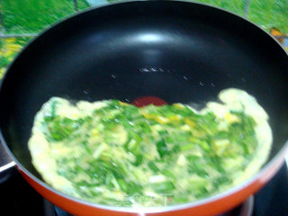Scrambled Eggs with Leek recipe