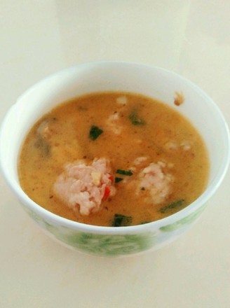 Lotus Meatball Fish Soup recipe