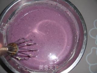 Frozen Cheese with Blueberry Sauce recipe