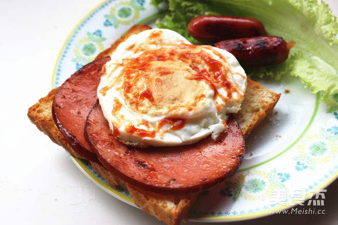 Egg Ham Sandwich recipe