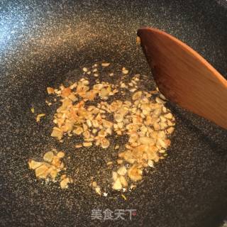 Tofu Stewed with Garlic and Amaranth recipe