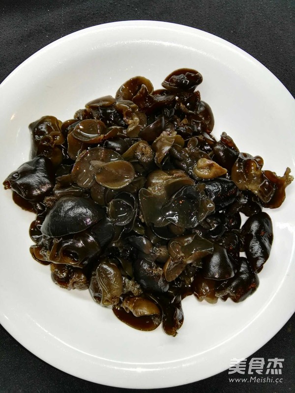 Fried Black Fungus recipe