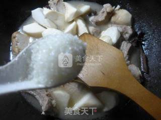 Grilled Ribs with King Pleurotus recipe