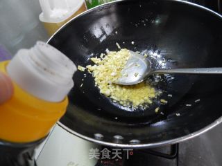 Pour The Green Vegetables recipe