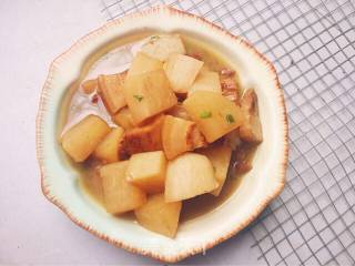 #御寒美食# White Radish Stewed Pork Belly recipe