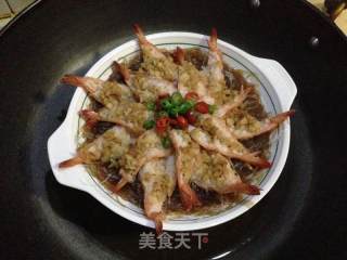 【hibiscus Shrimp】--------"steamed" Delicious! recipe