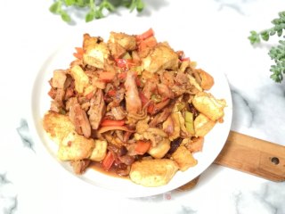 Chicken Braised Tofu recipe