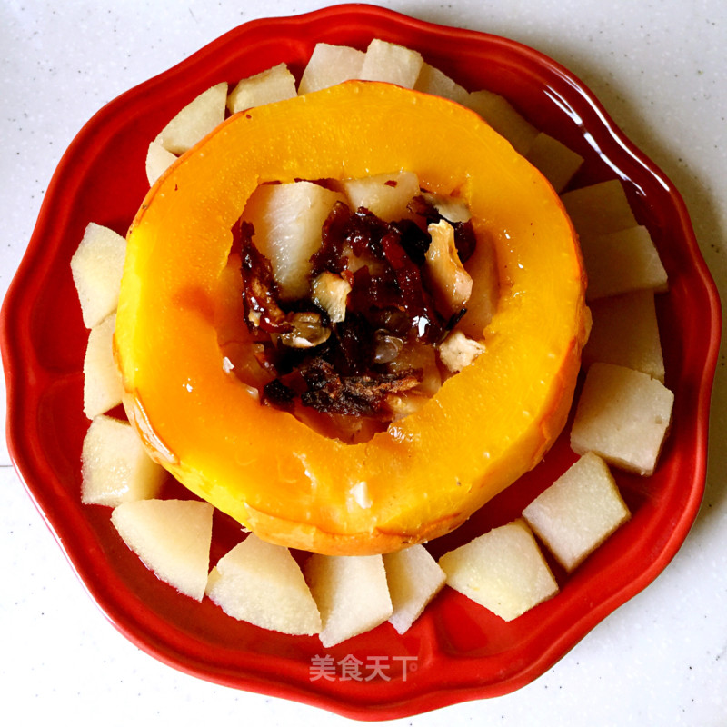 Sydney Lily and Red Dates Pumpkin Steamed recipe