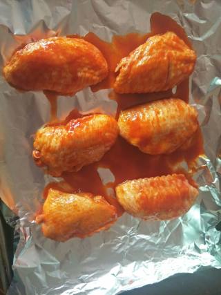 Orleans Grilled Chicken Wings (oven Version) recipe