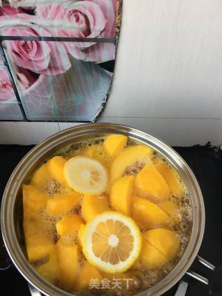 Canned Yellow Peach recipe