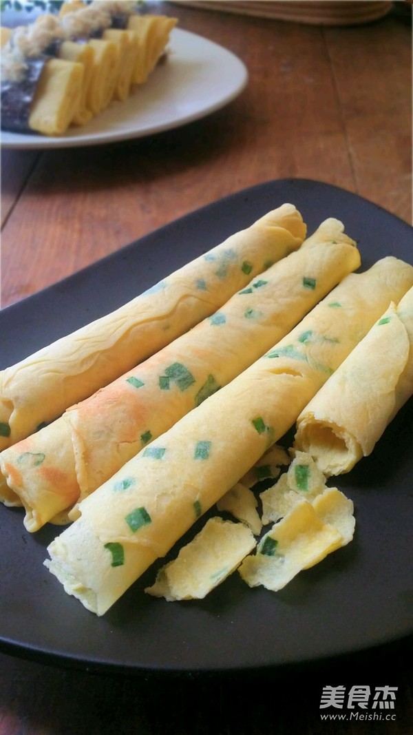 Phoenix Roll with Pork Floss and Seaweed recipe
