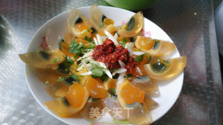 Preserved Egg with Cold Dressing recipe