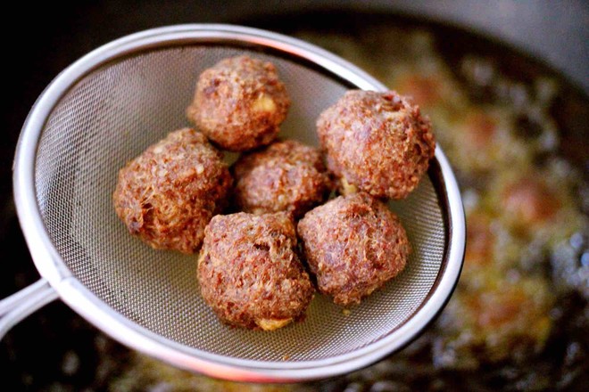 Tofu Beef Meatballs recipe