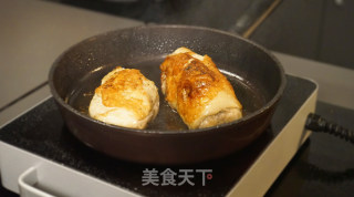 Steamed Grilled Chicken Breast, Chicken Leg and Pork Roll recipe