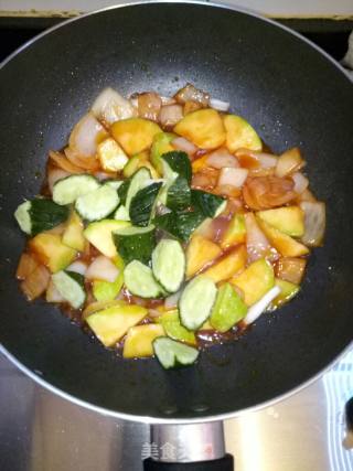 Vegetarian Sauteed Three Dings recipe