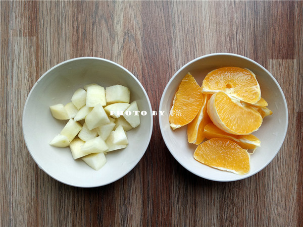 Freshly Squeezed Pear Orange Juice recipe