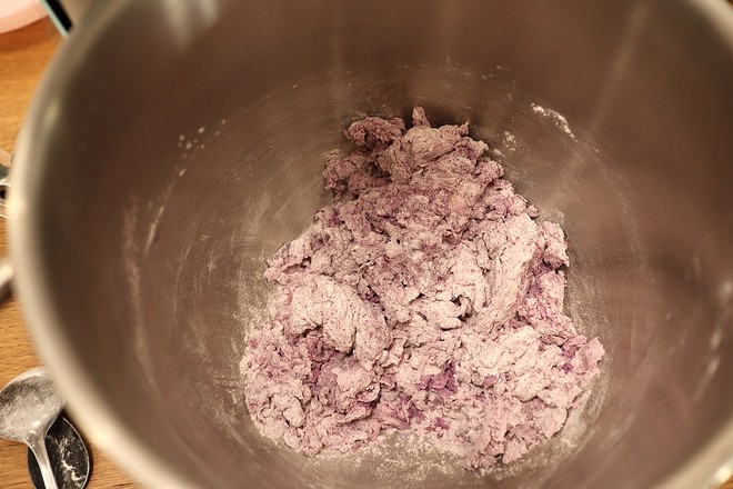 Low Sugar Purple Sweet Potato Toast recipe