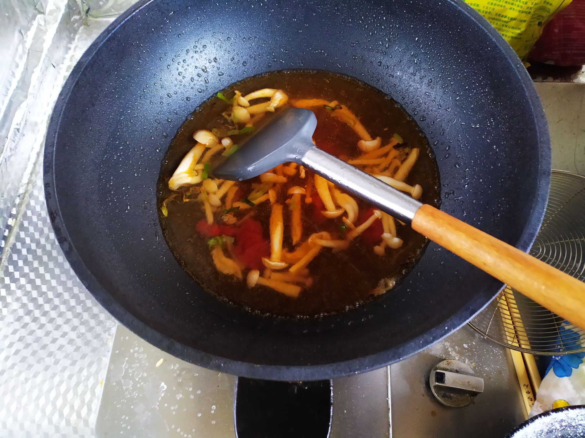 #试吃格林莜麦面#蛋子小鱼 recipe