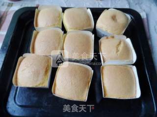 #aca烤明星大赛#cream Cup Sponge Cake recipe