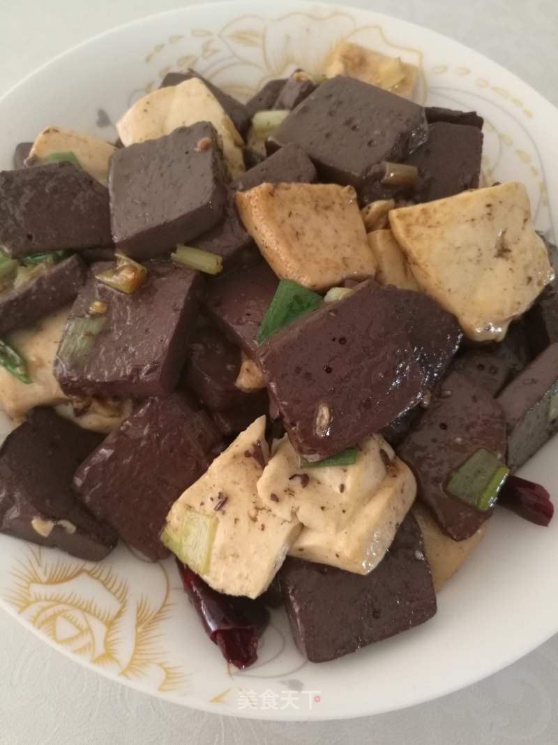 Tofu with Sheep's Blood recipe