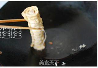 Beancurd Meat Roll recipe