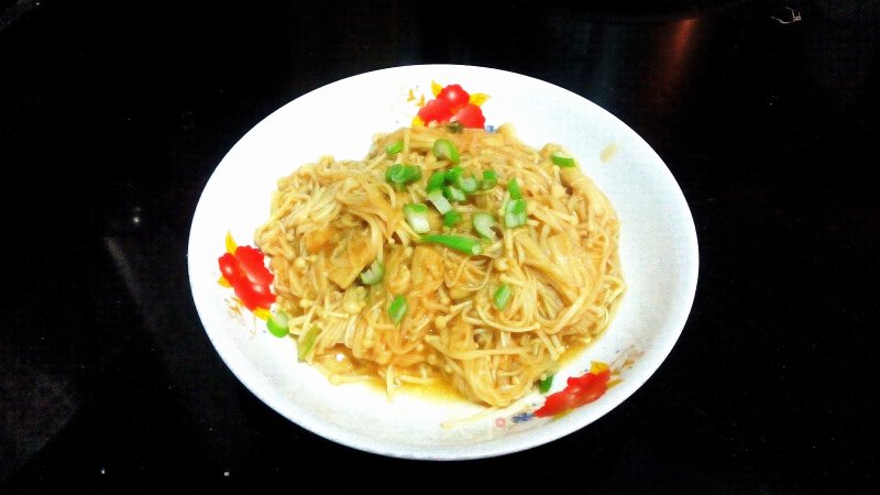 Vinegar Enoki Mushroom recipe