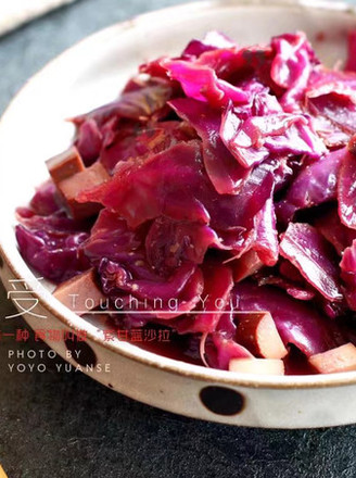 Purple Cabbage Salad recipe