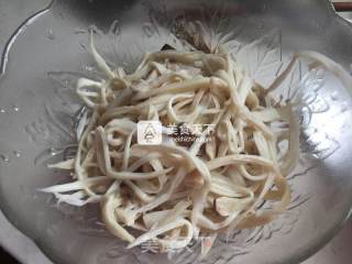 Tossed Shredded Eryngii Mushrooms recipe