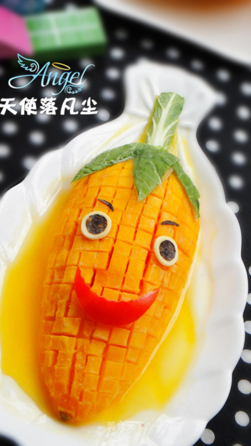 Help The Digestion of The Stomach and Intestines-orange Juice Corn Papaya recipe