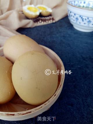 #春食野菜香# Wormwood Boiled Eggs recipe