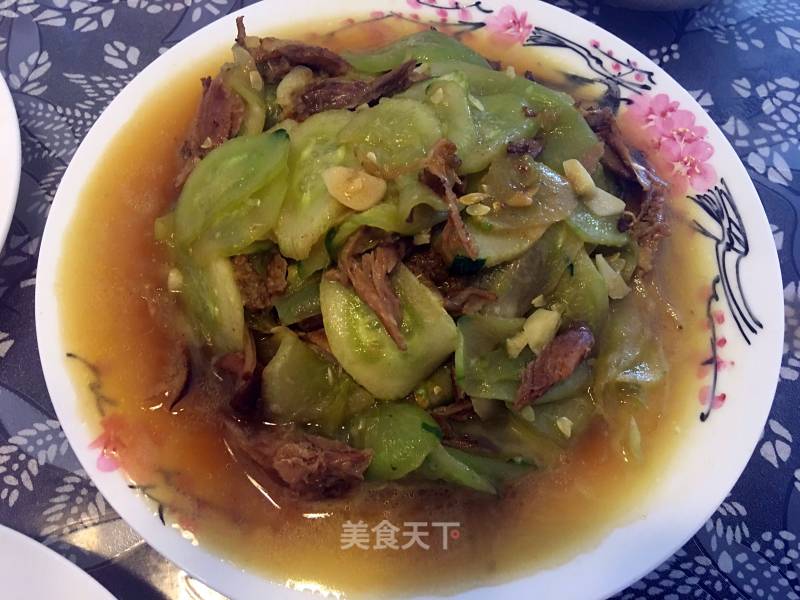 Cucumber's Counterattack--[shredded Duck Stir-fried Cucumber Slices] recipe